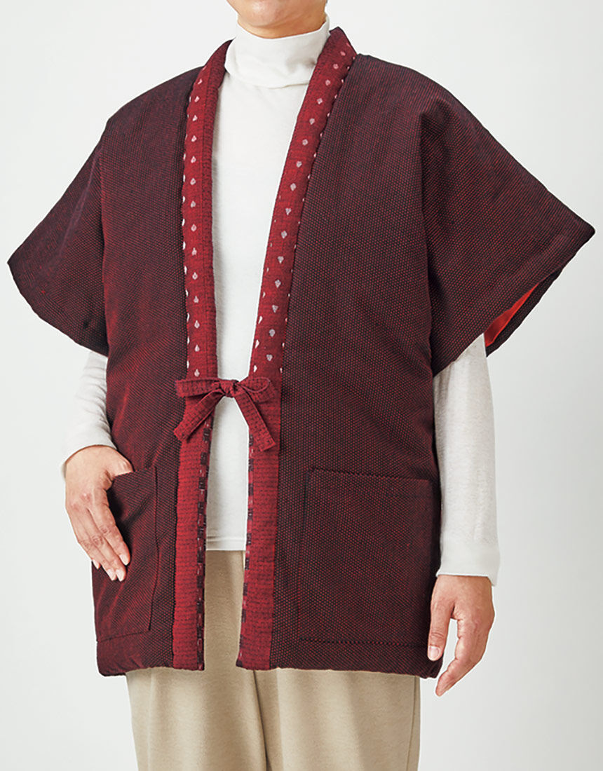 ワコール／ラブボディ わた入れ半纏 なでしこ奴 QBF561｜ワコール直営