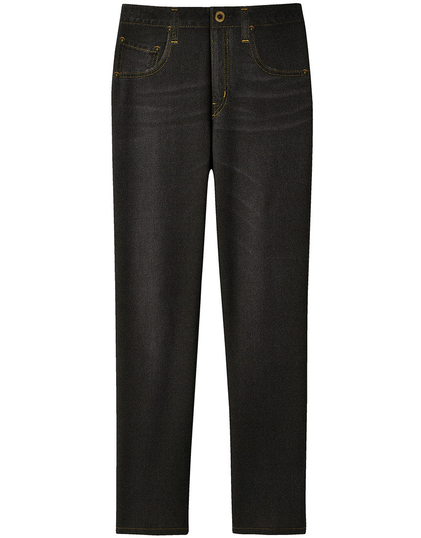 ワコール_カルソン 【あったか裏起毛】〈まるでデニム〉 ぐ〜ん