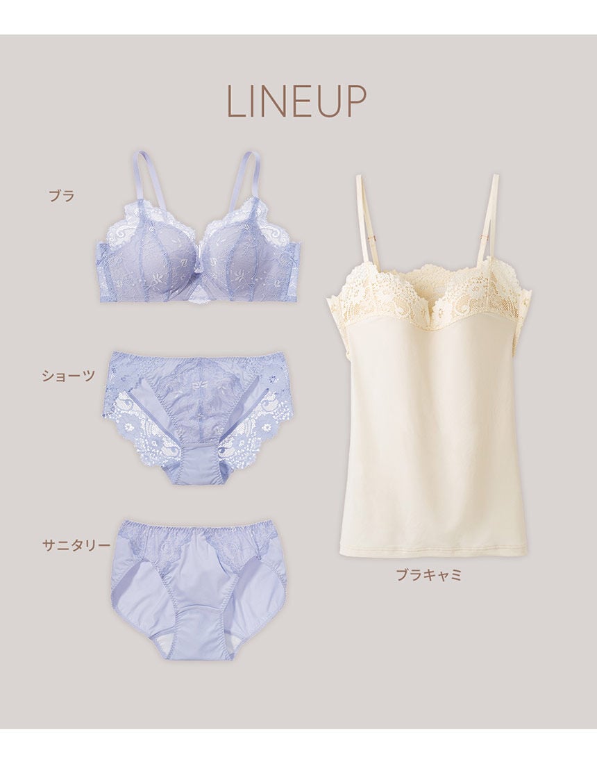 ワコール/トレフル/E75/ブラジャー 現品限り！】ワコール サルート 3/4カップワイヤー (P-upタイプ