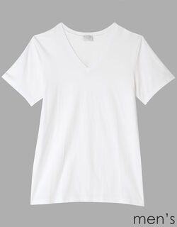 綿混ストレッチ素材 メンズシャツ（半袖）