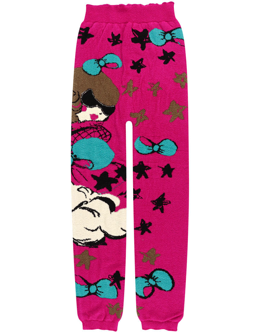 ツモリチサトスリープ 肌あたりがソフトで、伸びのあるニット ボトムス