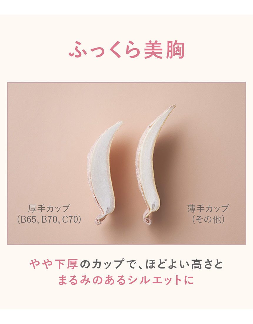 PEACH JOHN 【まるでノンワイヤー】軽い着け心地で美しいまるみ