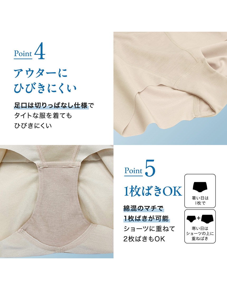 ルシアン 小腹押さえパンツ ガードル（ショート丈） GLC040｜ワコール