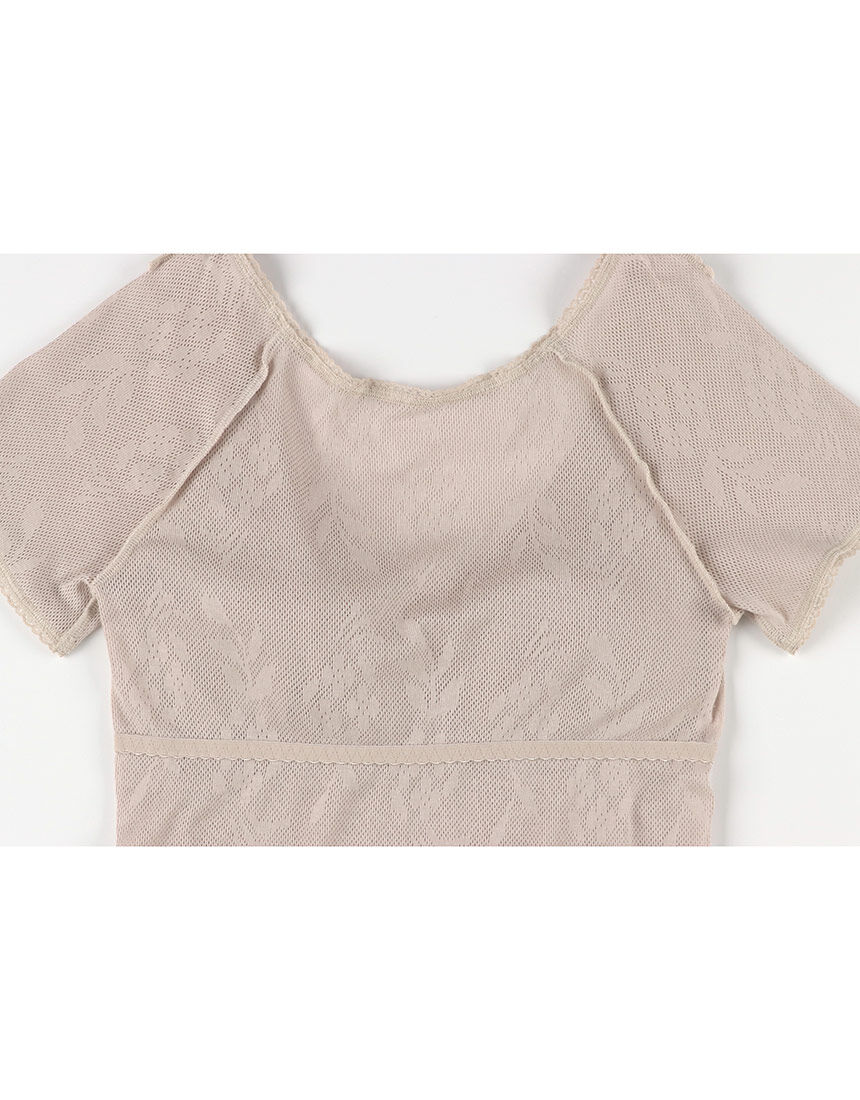 レディスインナー　トップ（３分袖）, , hi-res