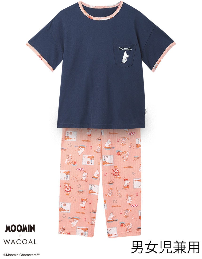 ワコール_キッズ MOOMIN×ワコール ムーミンたちがみんなで一緒に