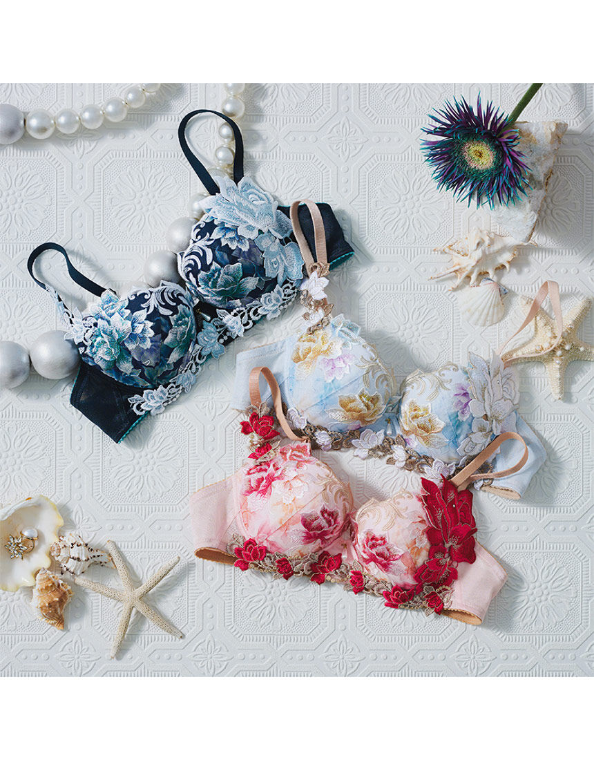 サルート B〜Iカップ：きれいな谷間をつくる 【プッシュアップタイプ