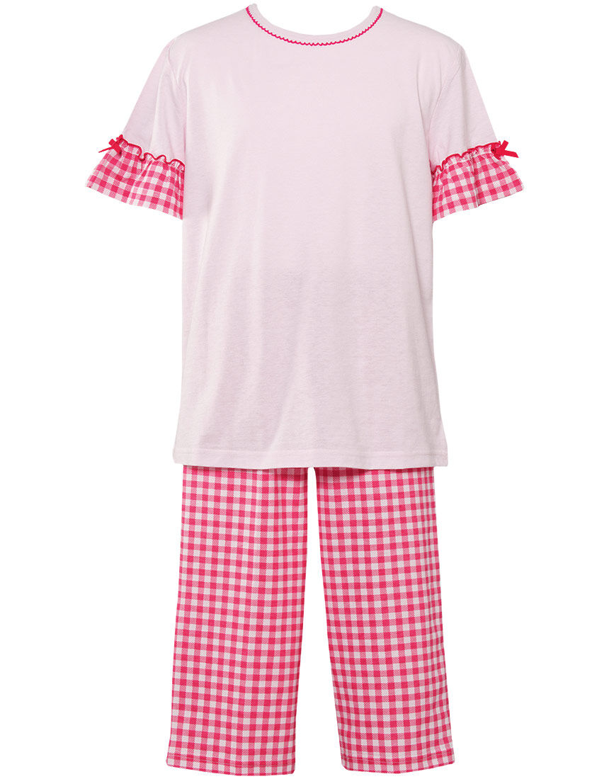 【新品！】ワコール　パジャマ　いちご柄 ワコール_キッズ やわらか綿100％天竺素材 女児パジャマ