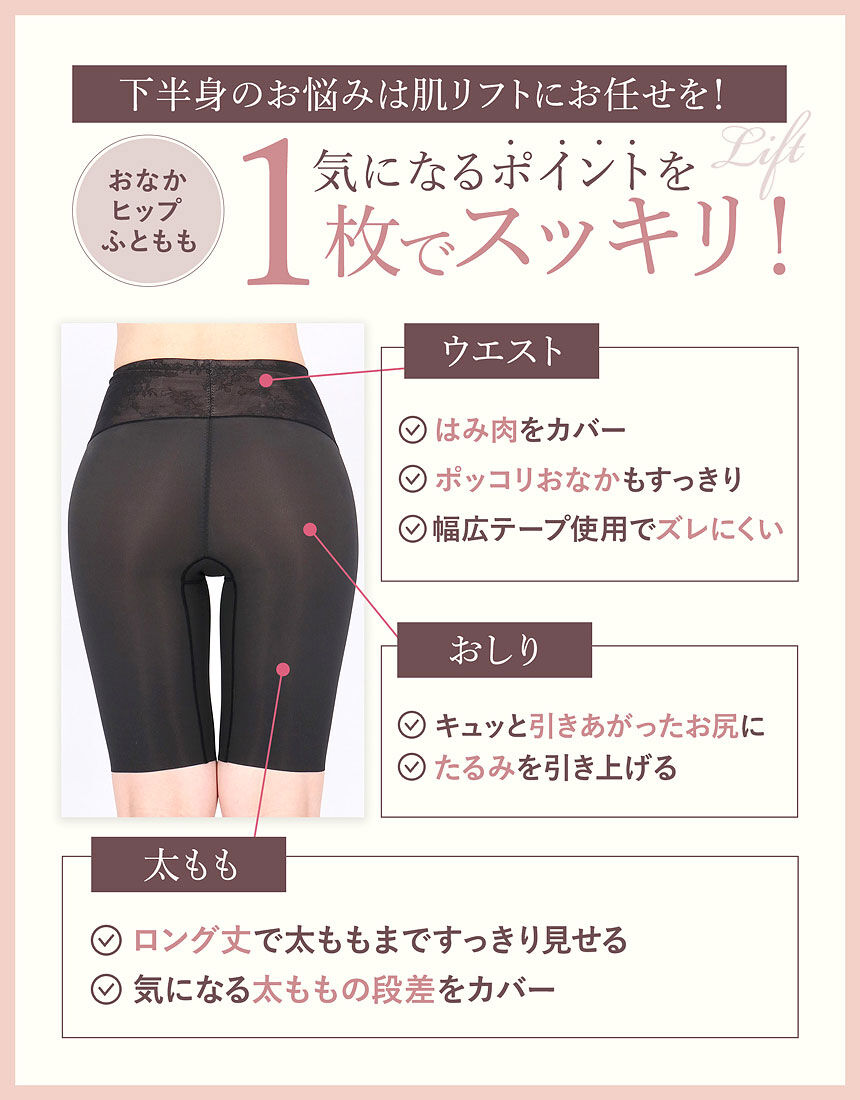 ワコール 垂れ尻の悩みに終止符！ワコールの技術を体感【肌リフト