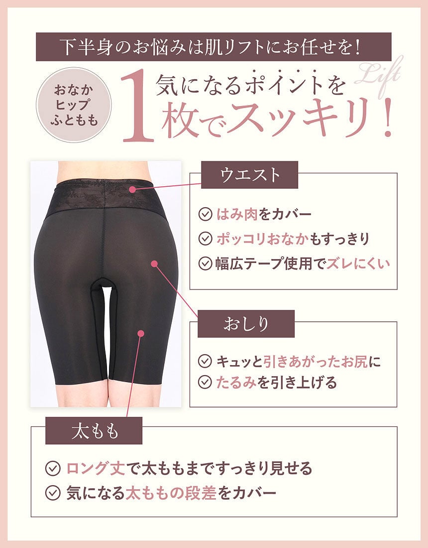 ガードル（ロング丈）, , hi-res