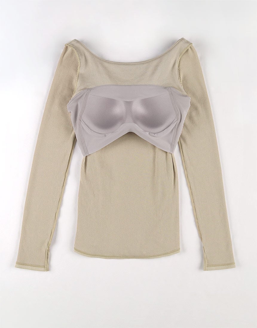 アウター　トップス（カップ付き）, , hi-res