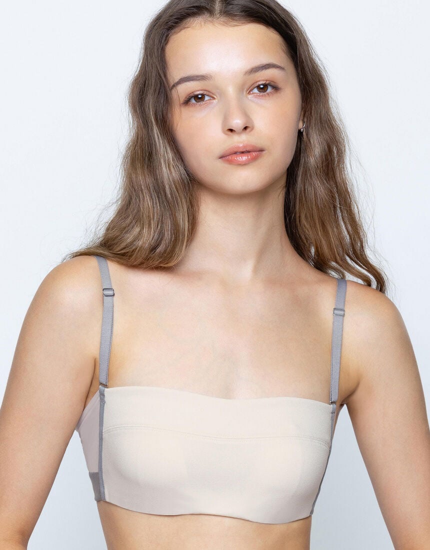 ３／４カップブラ（ノンワイヤーブラ）, , hi-res