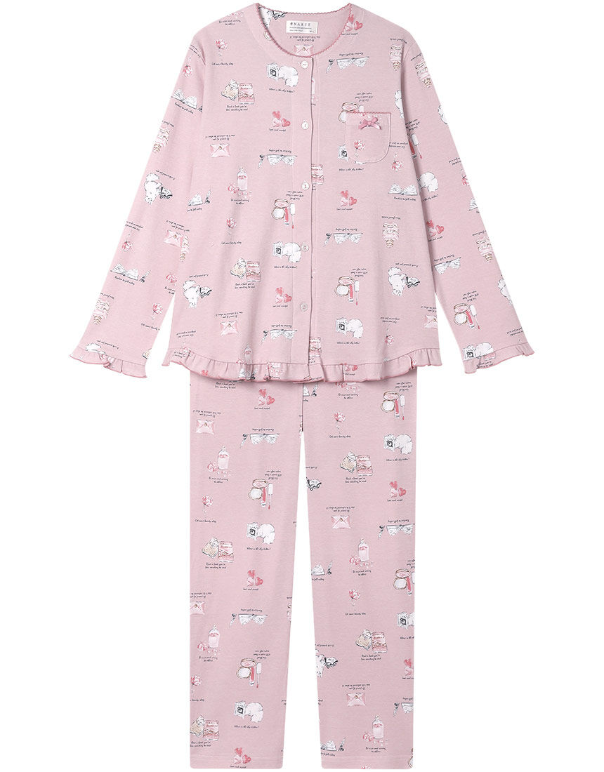 Lingè Noël ランジェノエル スムースレディキャット パジャマ NZL607