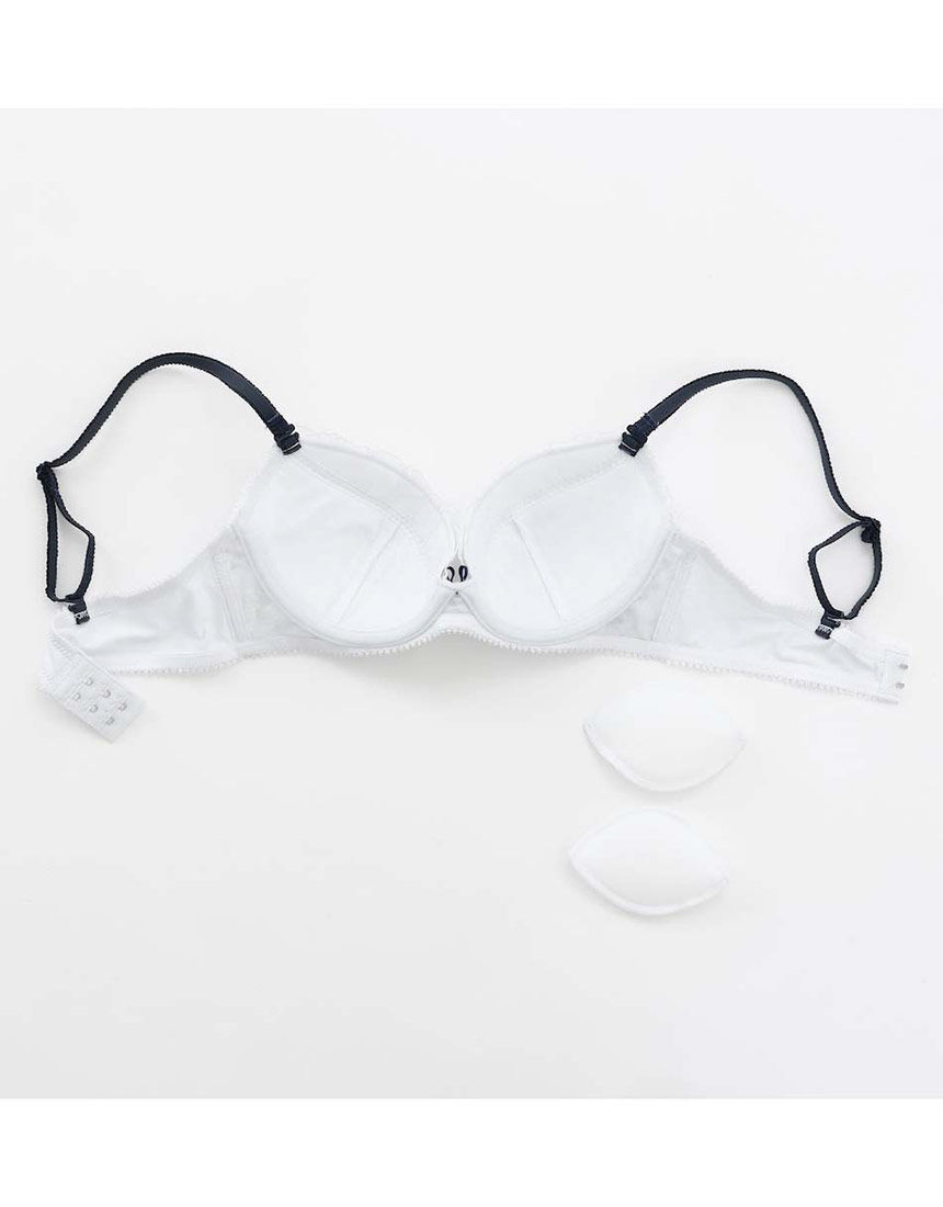 Lingè Noël ランジェノエル ペールフローラル ブラ＆ショーツセット