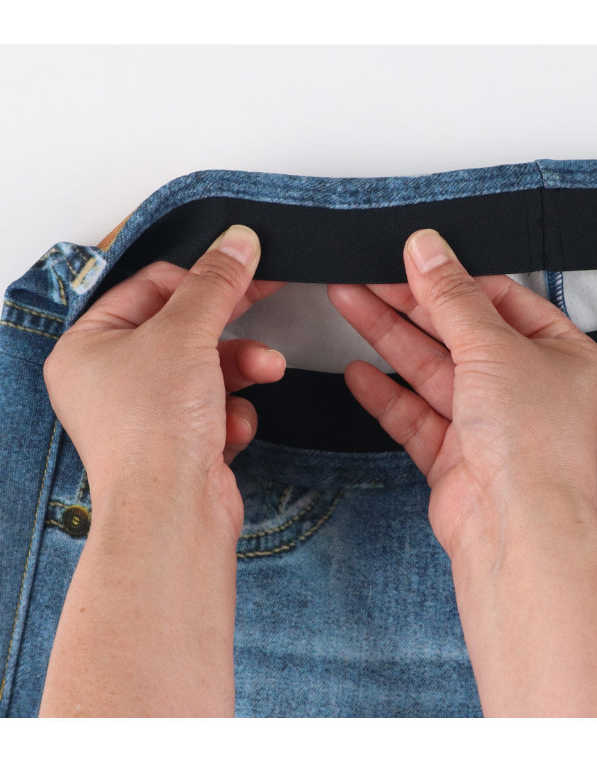 ワコール_カルソン 【あったか裏起毛】〈まるでデニム〉 ぐ〜んと伸び