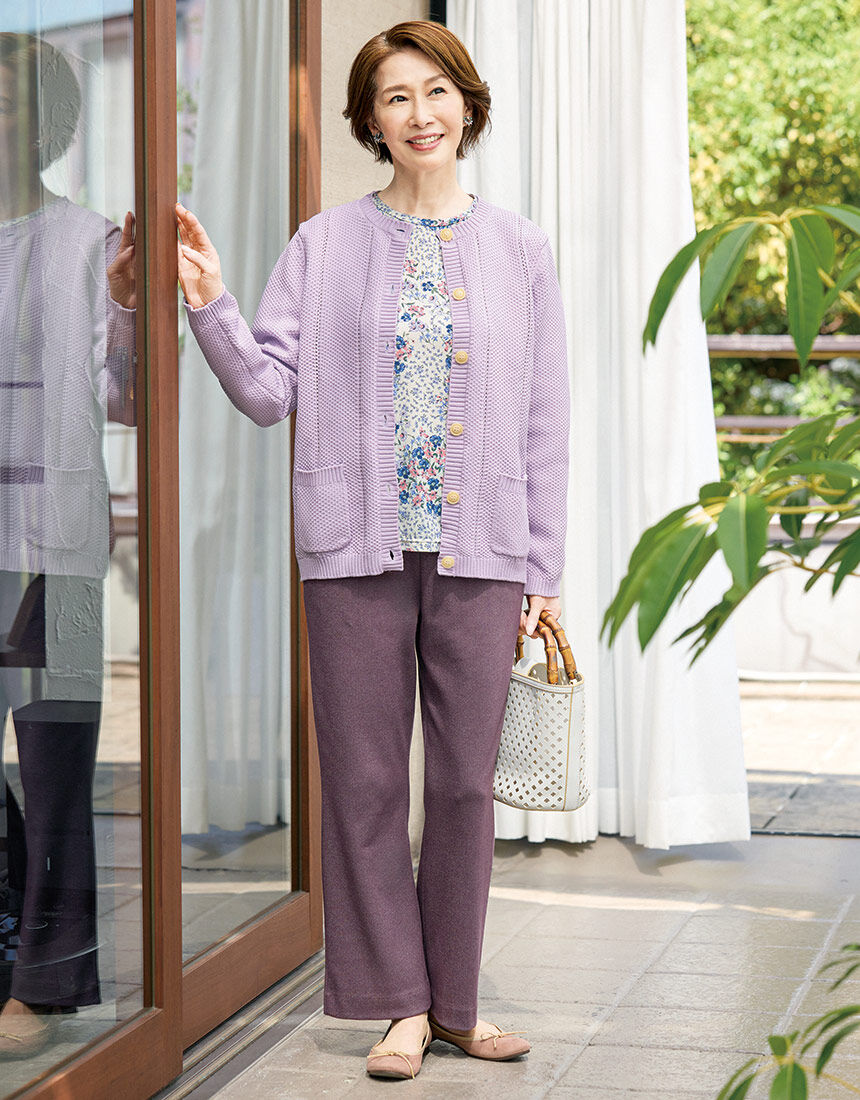 ワコール／らくラクパートナー 【綿混】豊富なサイズ展開 デニム調の