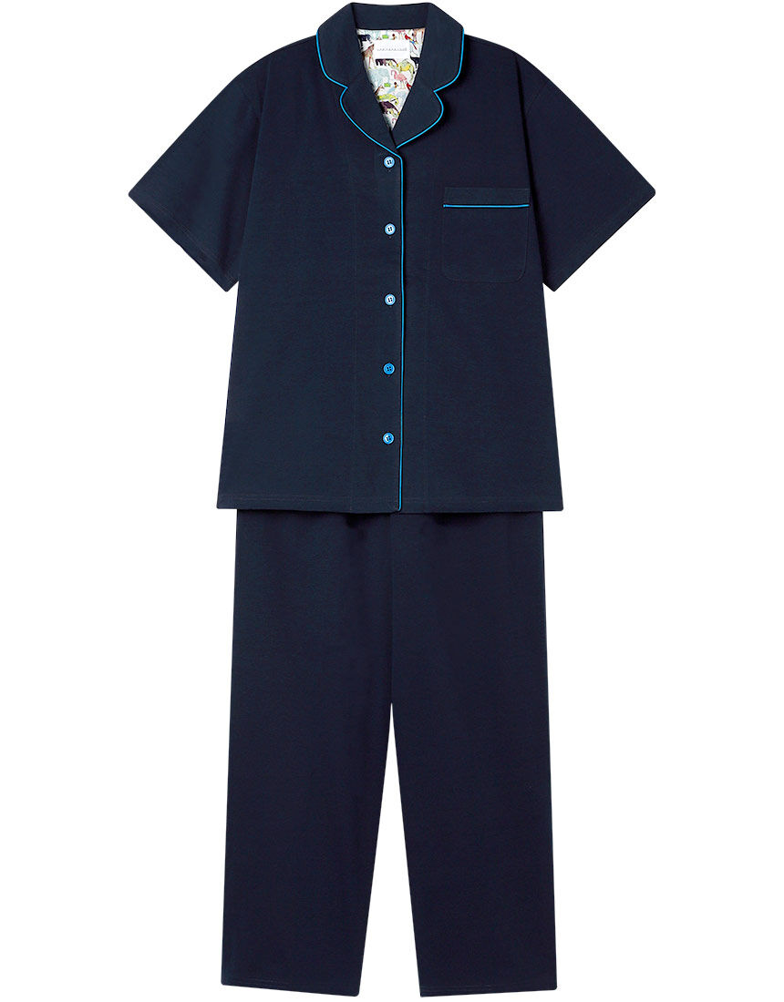 【綿混】アルティメットエアー天竺半袖パジャマ MADE WITH LIBERTY FABRIC パジャマ 【綿混】アルティメットエアー天竺半袖パジャマ MADE WITH LIBERTY FABRIC パジャマ