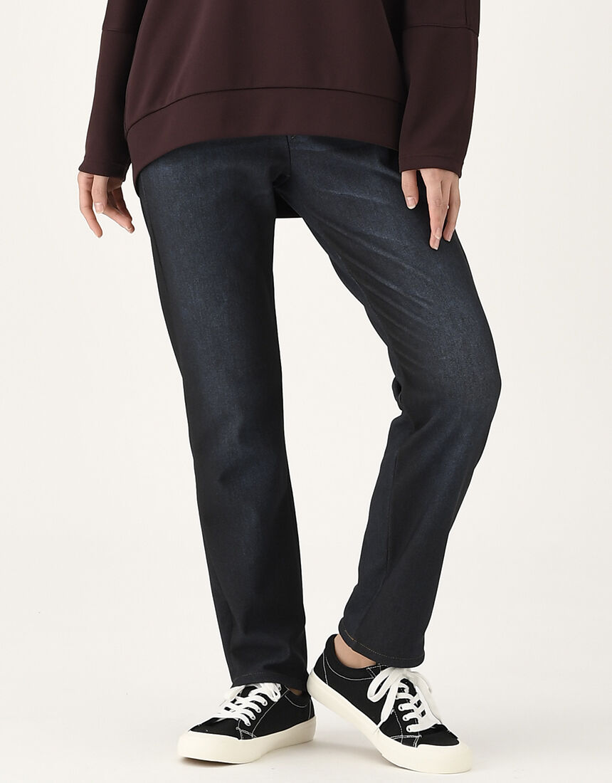 ワコール_カルソン 【あったか裏起毛】〈まるでデニム〉 ぐ〜んと伸び