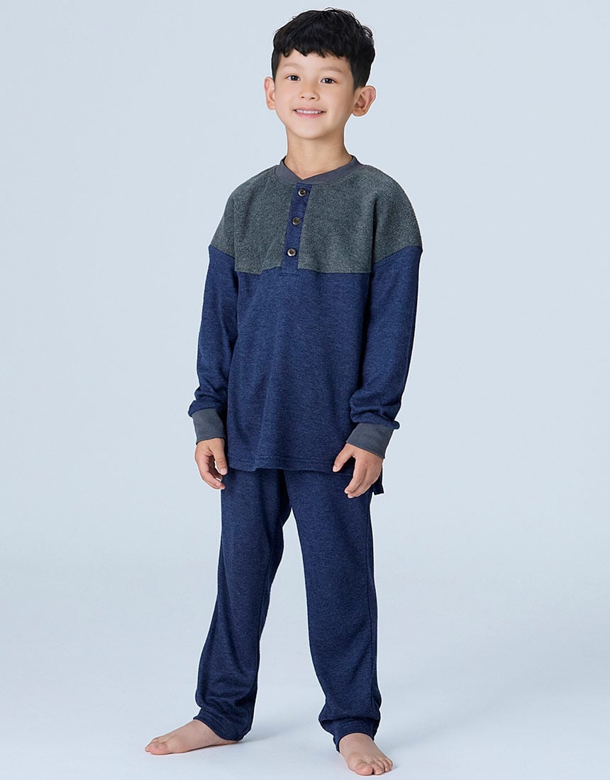 ワコール_キッズ 【ふんわりあったかパジャマ】睡眠科学 KIDS 男女