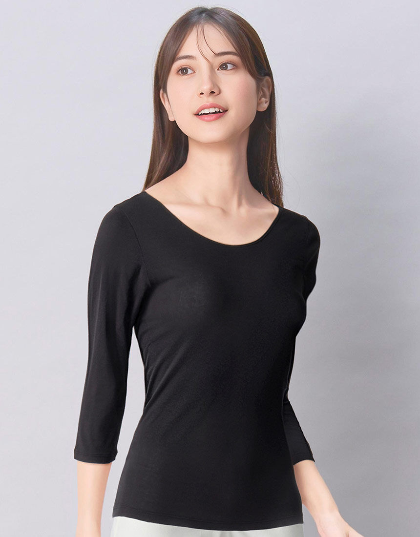 ウイング 通年着用できる、綿100％【綿の贅沢オーガニック綿100