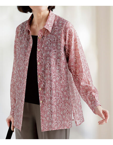 ペイズリー柄ブラウザー, , main