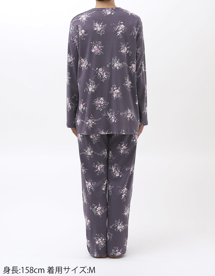 さ*ら様 花柄パジャマ　ワコール　絹 さ*ら様 花柄パジャマ ワコール 絹 さ*ら様 ワコール シルク 絹
