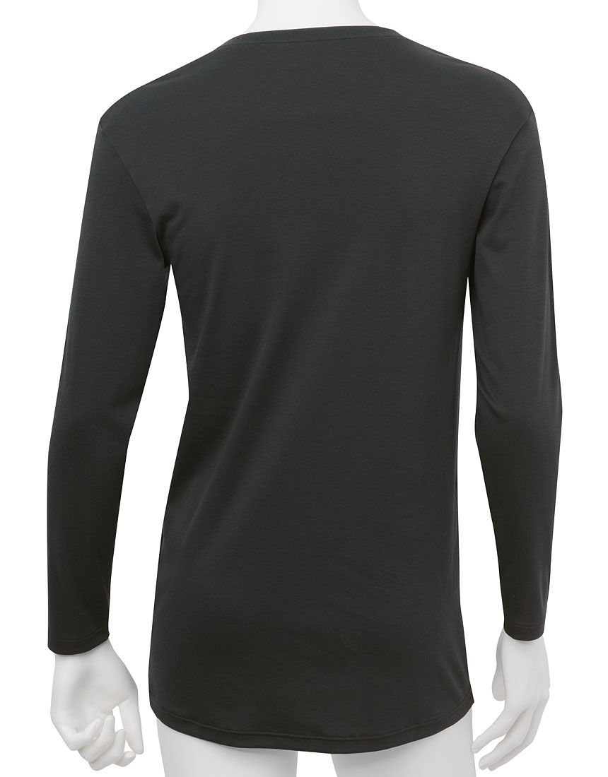 ワコールメン 綿100％あったかインナー メンズシャツ（長袖