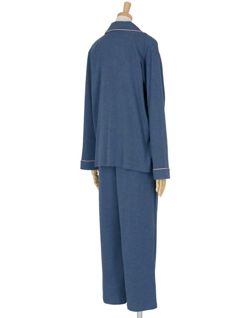 ウンナナクール 【綿100％】やわらか杢フライスパジャマ MADE