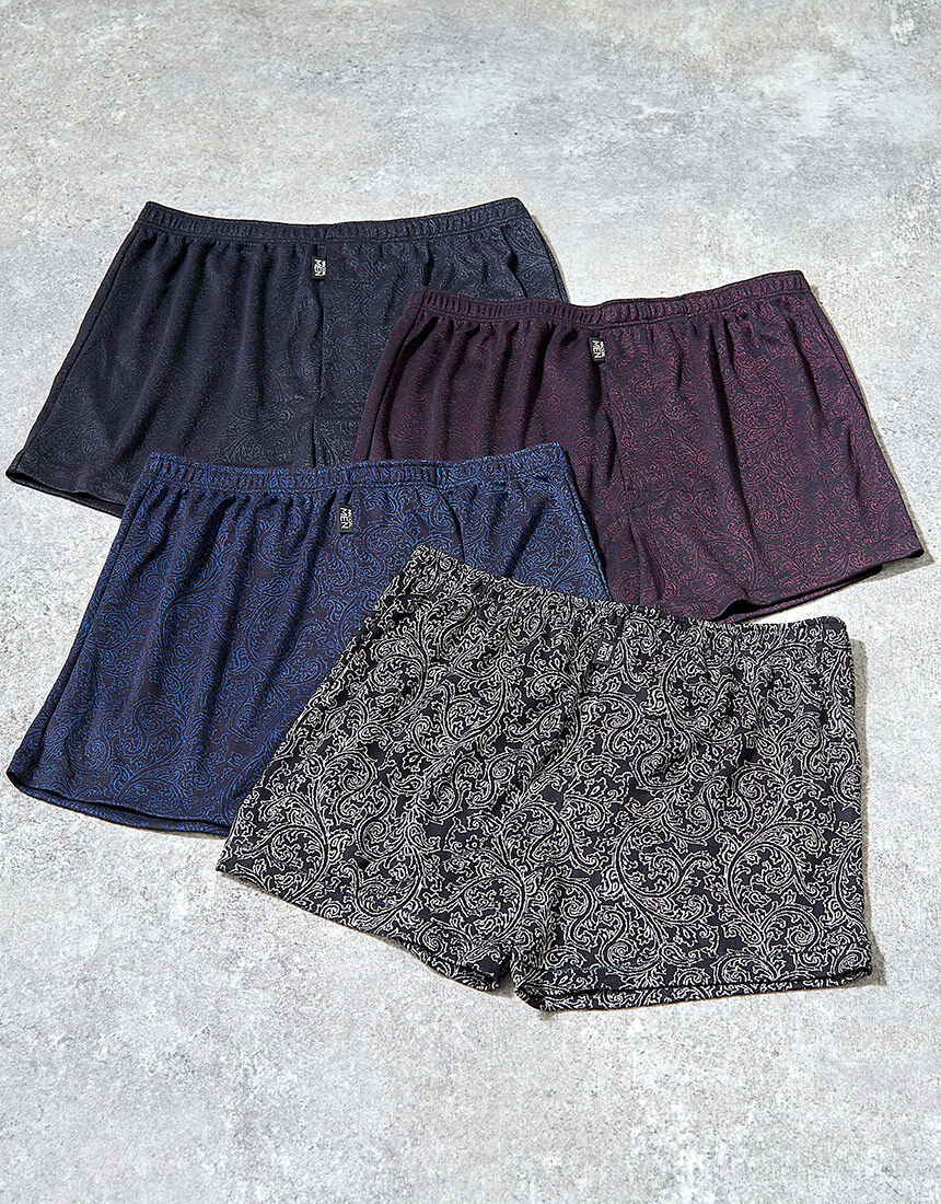 ワコールメン ボタン開閉の手間なし！【らく窓パンツ】 トランクス（前