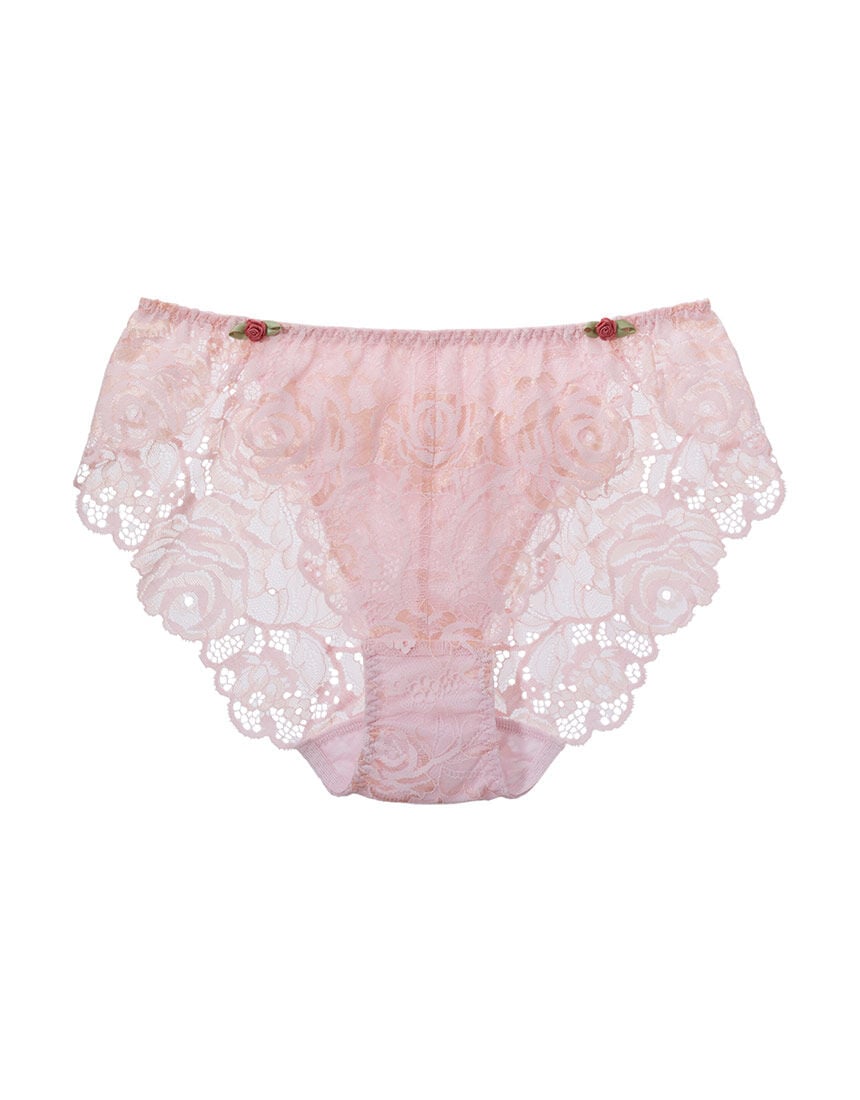 【ひびきにくい】肌あたりも柔らか。華麗なローズ柄を前後で楽しめる総レース。ローズレースショーツ ショーツ 【ひびきにくい】肌あたりも柔らか。華麗なローズ柄を前後で楽しめる総レース。ローズレースショーツ ショーツ