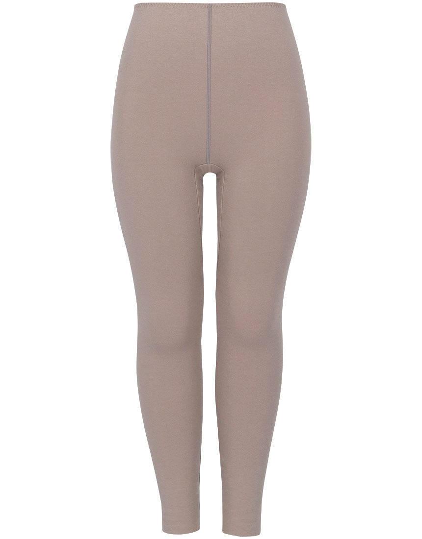 【肌側綿１００％】フラットで縫い目が少ないあったかインナー【綿の贅沢ここちフラット】 ボトムス（足首丈）