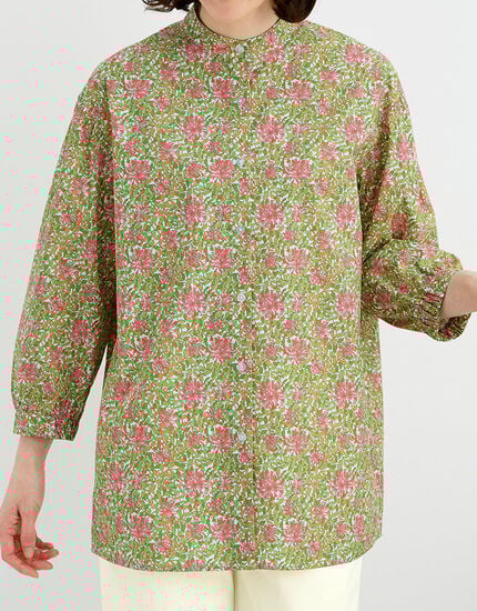 ウィリアム・モリス（Ｒ）プリントブラウス, , main