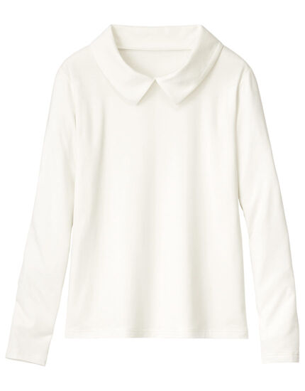 デザイン襟付トップス, , main