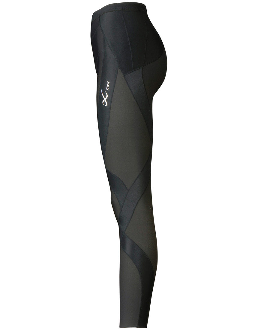 【美品】CWX コンプレッションタイツ ホット HZY219 Mサイズ黒 CW－X ホット｜下半身フルサポート｜マラソン・球技・スキー