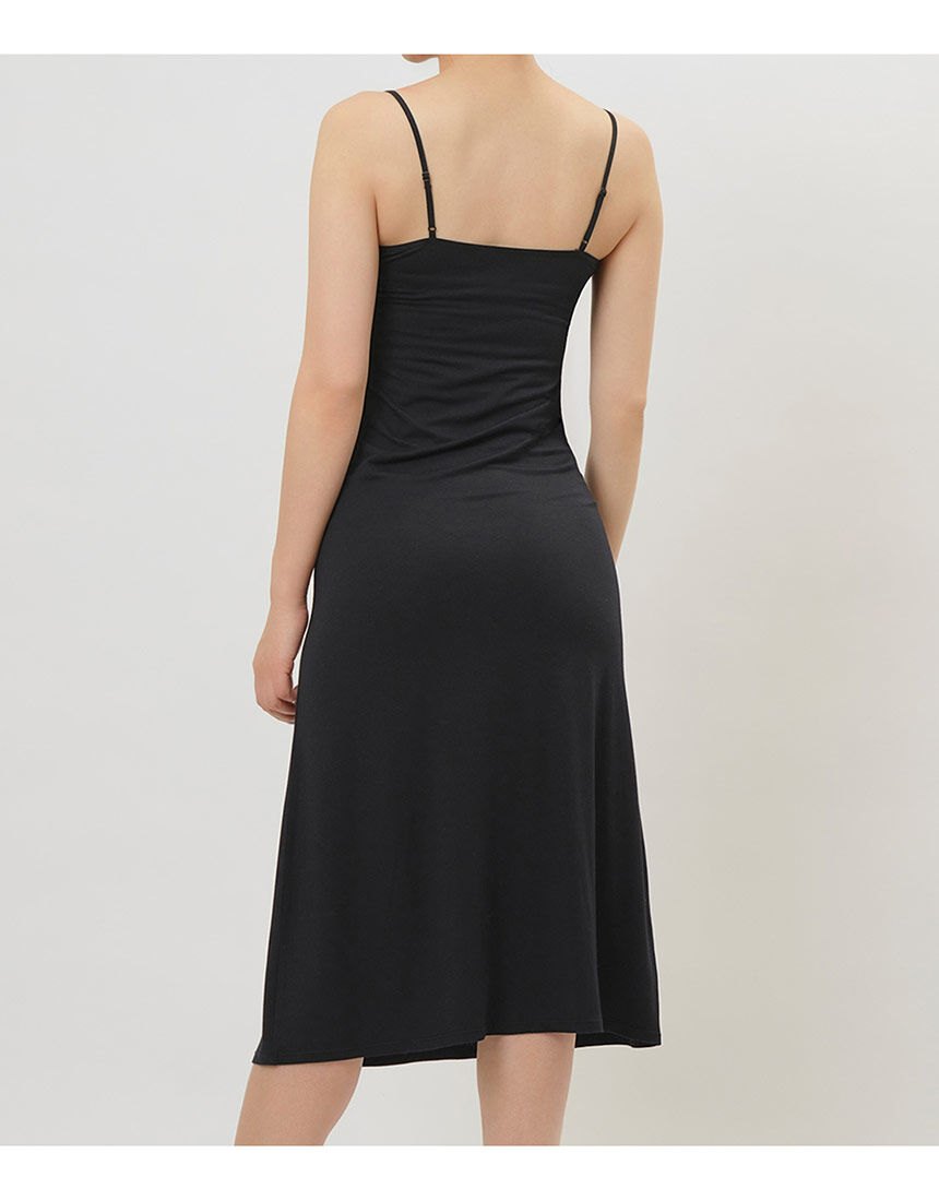 PEACH JOHN 【ロングワンピやスカートの透け対策に！ひざ下丈スリップ