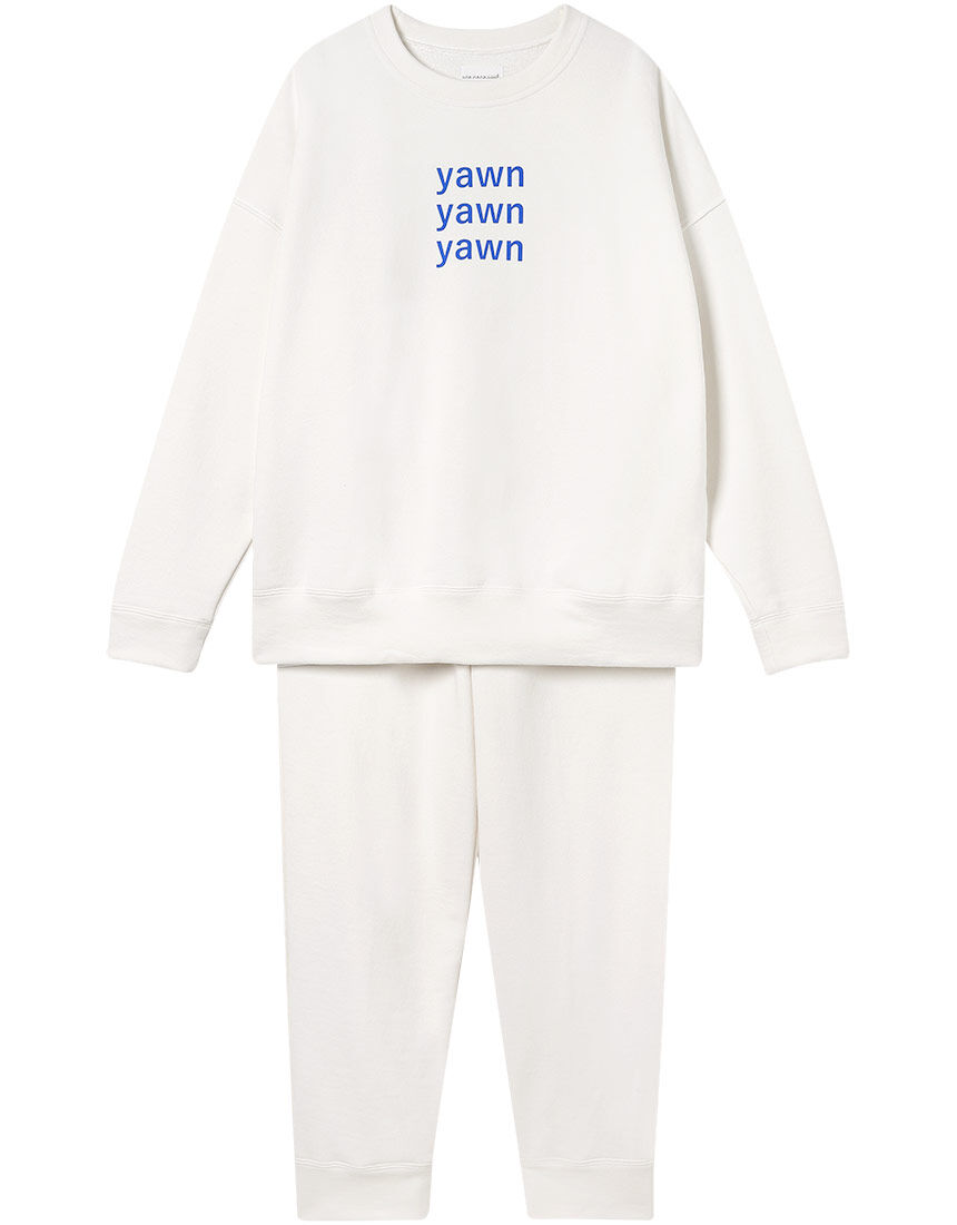 カシミヤ毛布、ウンナナクール2点‼️　パジャマ　ルームウェア　下のみ　サイズL ウンナナクール 綿100％ 40/2コーマ天竺シルケットパジャマ MADE WITH