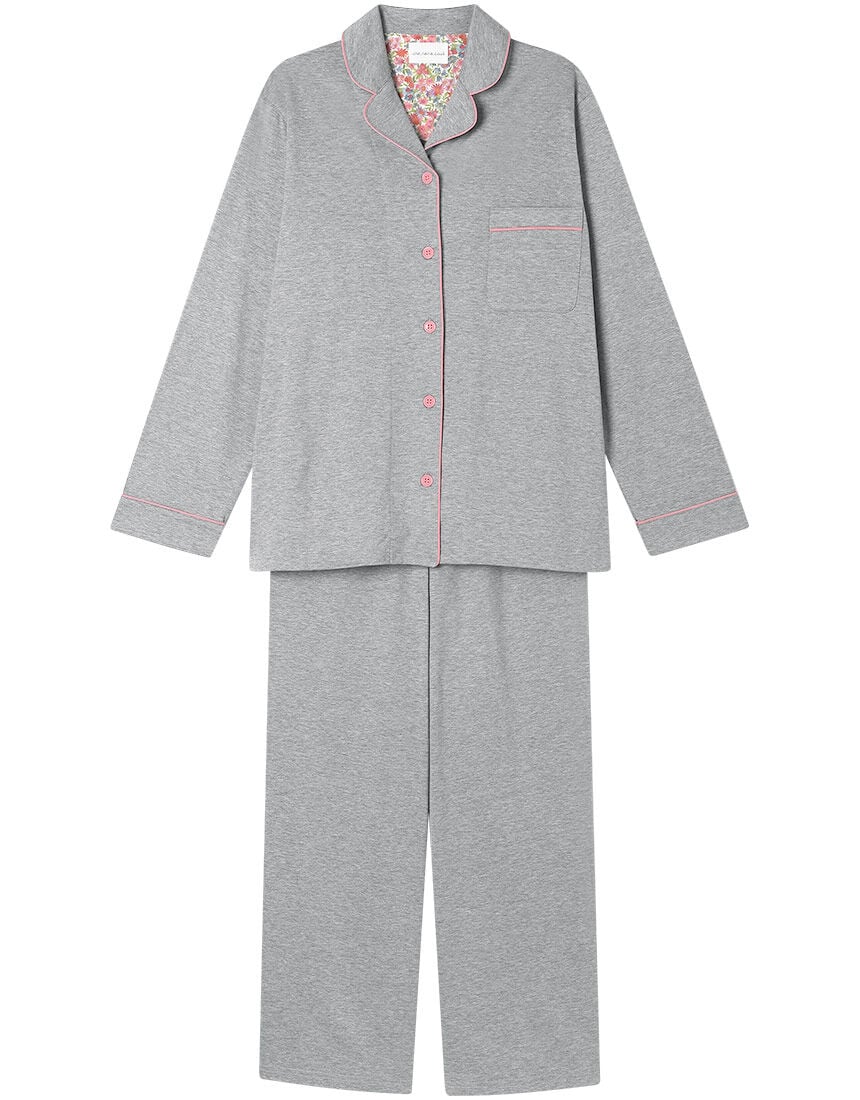 【綿100%】40/2コーマ天竺シルケットパジャマ MADE WITH LIBERTY FABRIC パジャマ 【綿100%】40/2コーマ天竺シルケットパジャマ MADE WITH LIBERTY FABRIC パジャマ