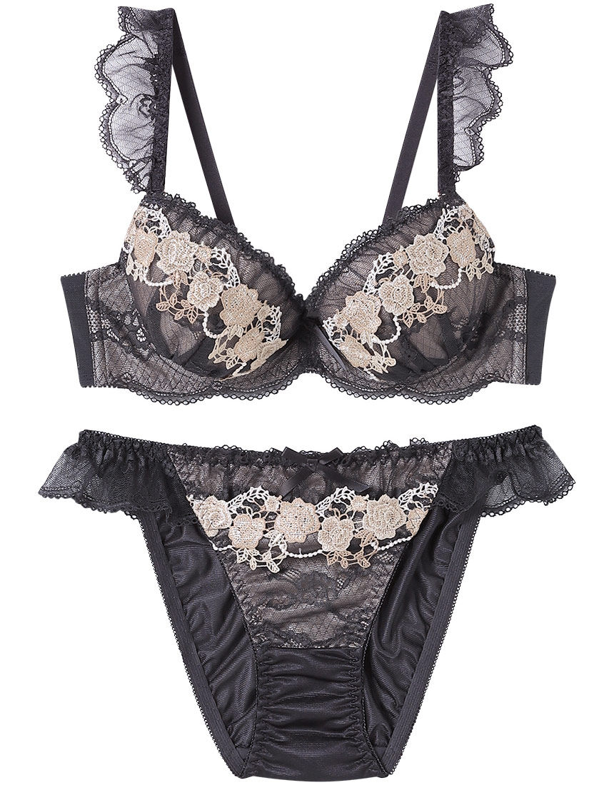 Lingè Noël ランジェノエル ロイヤルローズドレス ブラ＆ショーツ