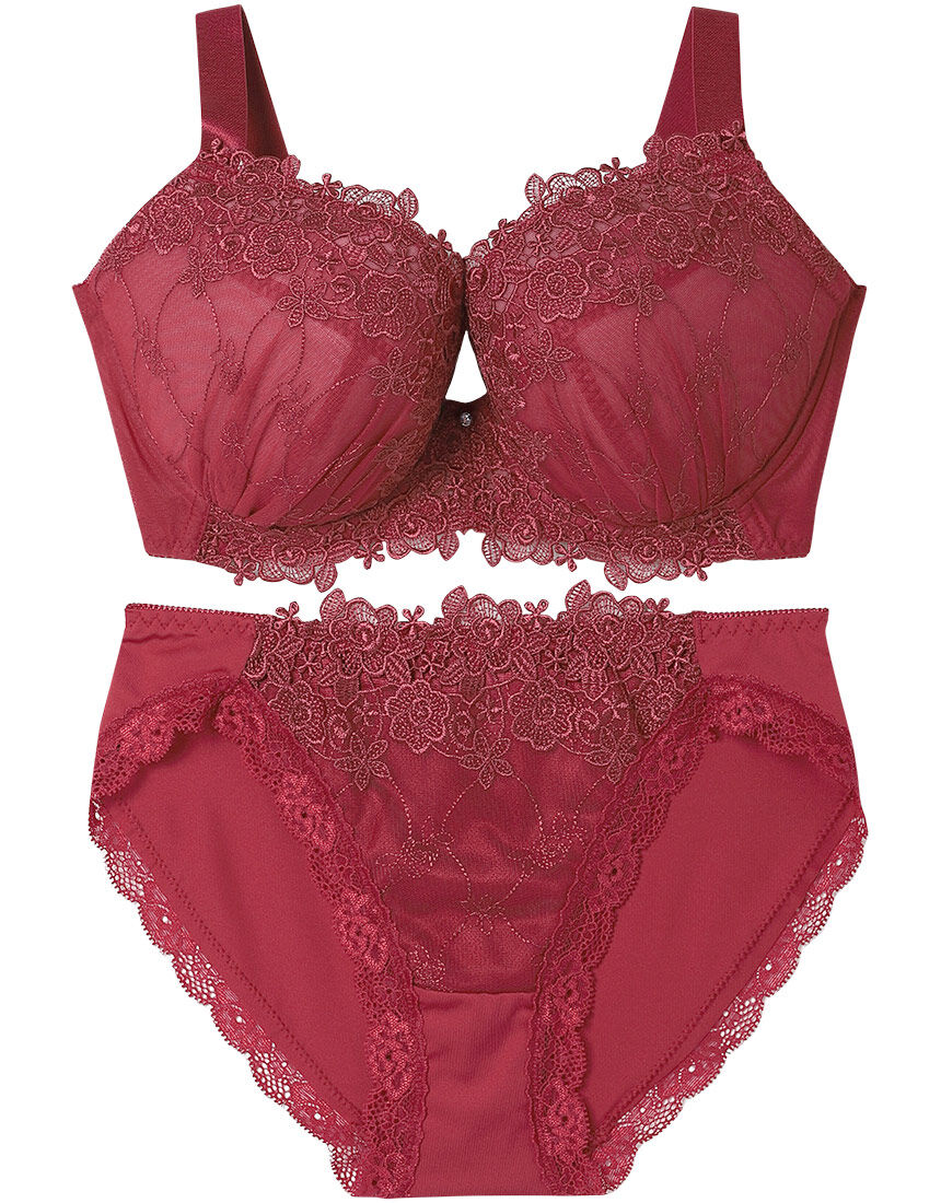 Lingè Noël ランジェノエル 美胸脇高 グラマーサイズ ブラ＆ショーツ