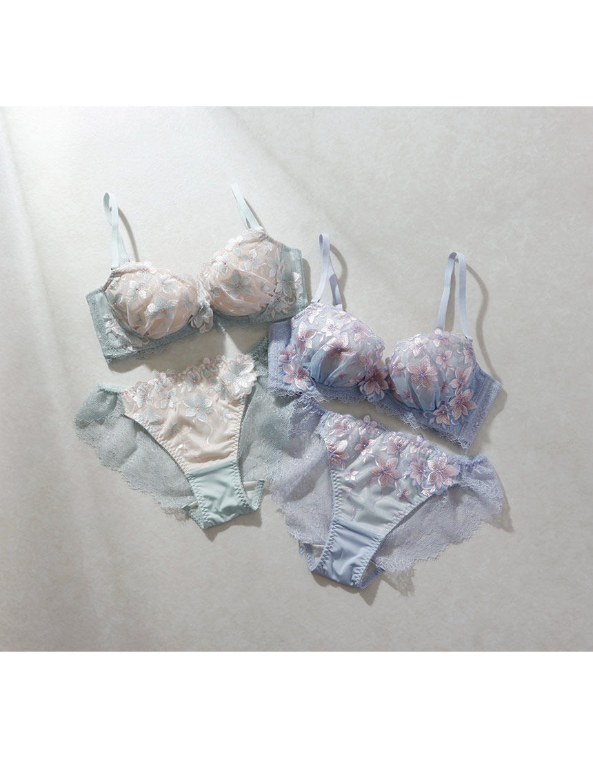 Lingè Noël ランジェノエル Misty Blossom ブラ＆ショーツ