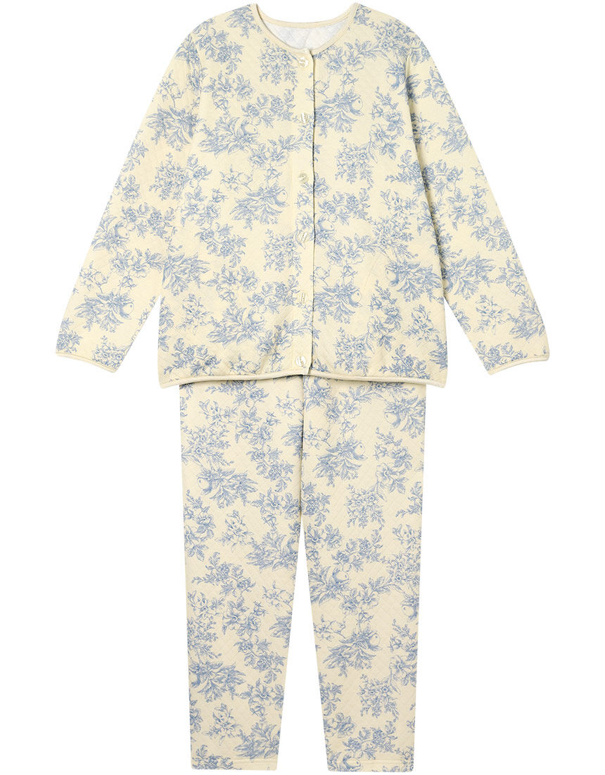 ワコール_リラックス＆スリープ 【綿混】中わた入りで保温性があり