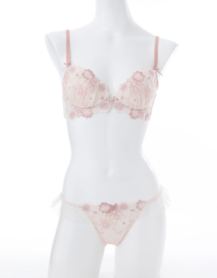 Lingè Noël ランジェノエル エーデル ブラ＆ショーツセット BZL339