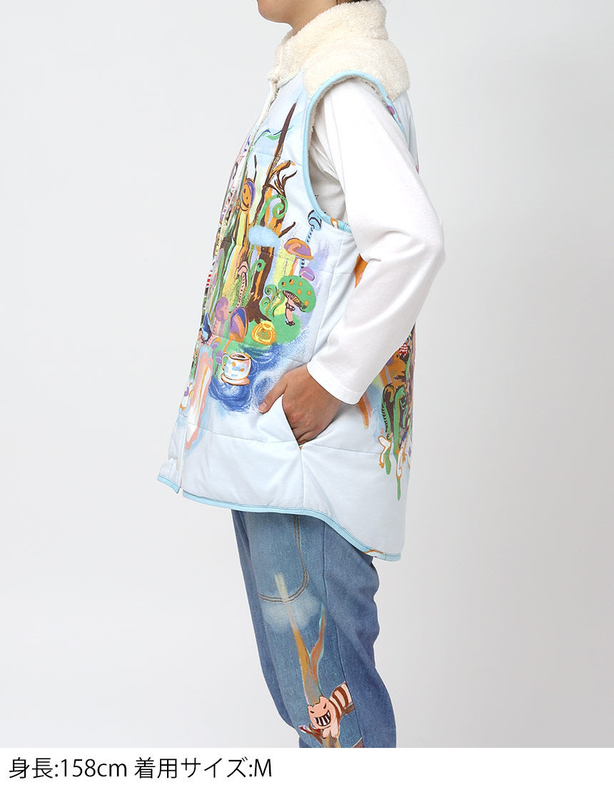 ツモリチサトスリープ リバーシブルベスト 楽天市場】ツモリチサト