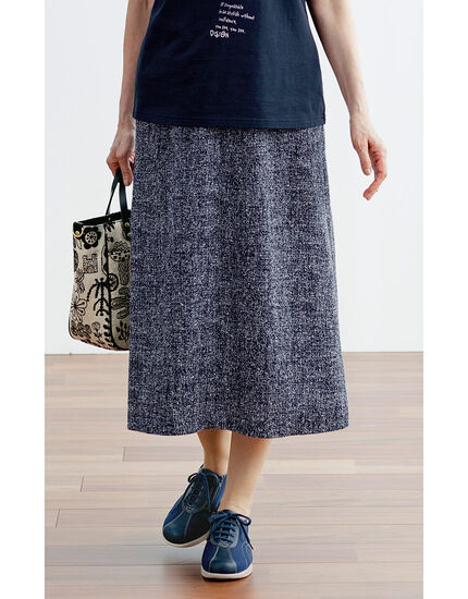 ツイード調スカート, , main