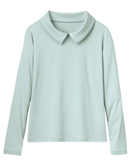 デザイン襟付トップス, , main