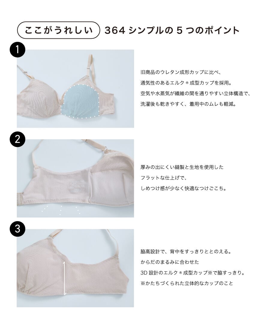 ノンワイヤーブラ, , hi-res