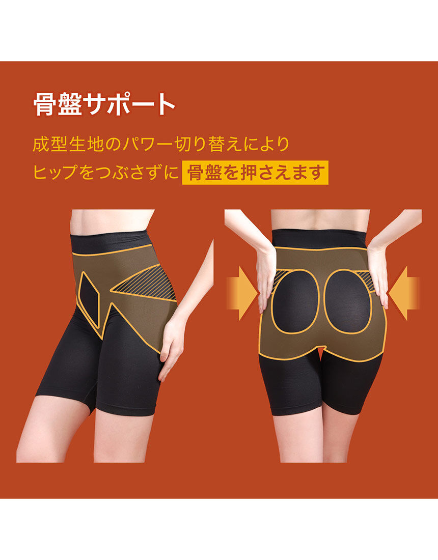 ルシアン Ｐｏｗｅｒ Ｓｈａｐｅ ガードル（ロング丈） GLC033｜ワコール直営の公式下着通販サイト ワコールウェブストア