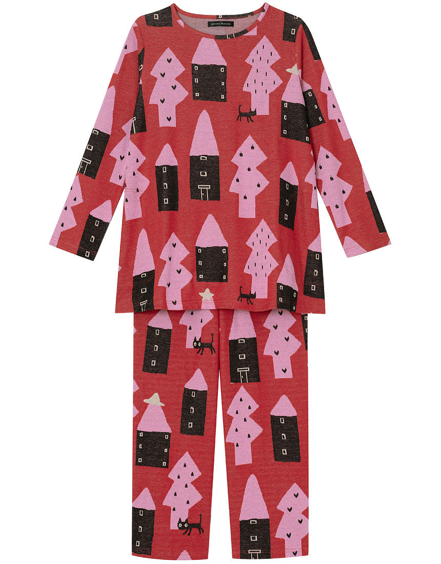 取扱店舗限定アイテム ワコール マタノアツコ パジャマ 綿100% Mサイズ