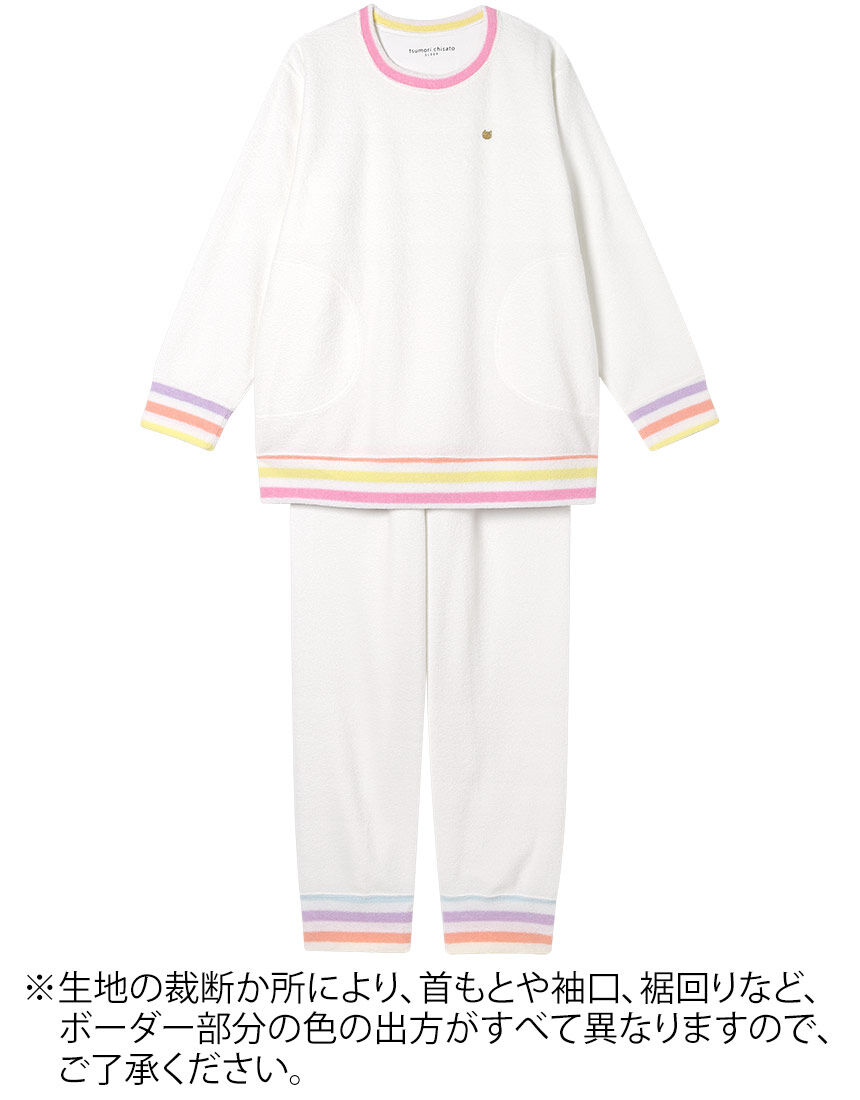 ワコールナイティ（Wacoal　NIGHTY）/パジャマ（ＵＤＷ４０５） ツモリチサトスリープ とてもあたたかなパイルを使用 パジャマ UDW405
