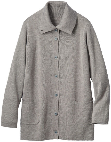 ミラノリブニットジャケット, , main