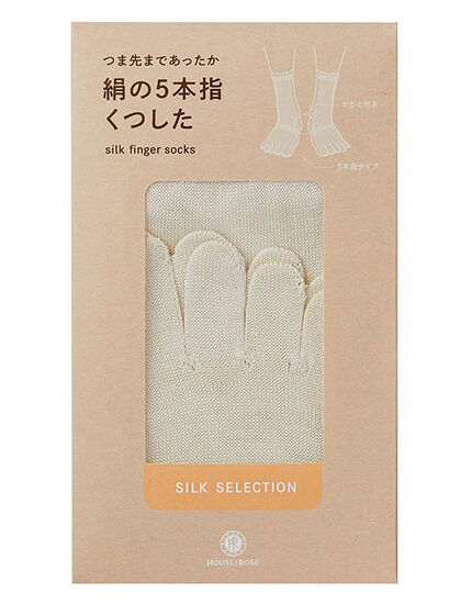 絹の５本指くつしたａ, , main